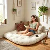 Coussin de sol rectangulaire 100x100 cm, tapis de jeu pour Voir les images du produit 8
