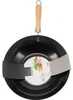 Uhlíková ocelová wok pánev, Ø 30 cm Náhled obrázku produktu 4