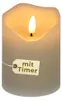 LED Kerze mit Timerfunktion Echtwachs LED Kerzen flackernde Produktbild-Vorschau 1