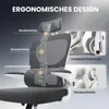 Sedia da ufficio ergonomica con poggiatesta e braccioli Anteprima dell’immagine prodotto 3
