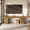 Tribesigns, meuble TV de 160 cm, pour téléviseurs jusqu'à Voir les images du produit 2