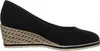 Tamaris Damen Pumps Leder Keilabsatz Bastoptik 1-22303-42, Produktbild-Vorschau 6