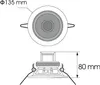 OMNITRONIC CS-4G plafondluidspreker, goudkleurig Productafbeelding-voorbeeld 4