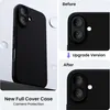 ORNARTO iPhone 16 Hülle Silikon Kameraschutz 2 Schutzfolien Produktbild-Vorschau 4