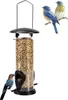 Futtersäule,  Vogelfutterspender mit 2 Futterständern Produktbild-Vorschau 1