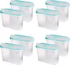 Vershoudbox met deksel, 1,4 liter - set van 8 stuks, Productafbeelding-voorbeeld 1