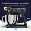 Fentic Impastatrice Planetaria 1800W, Ciotola Inox 7L, Anteprima dell’immagine prodotto 9
