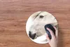 MuchoWow® Mauspad Mousepad Pferd - Mähne - Weiß 30x30 cm - Produktbild-Vorschau 3