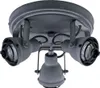 BRILLIANT Lampe Bente LED Spotrondell 3flg grau Beton | 3x Produktbild-Vorschau 1