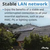 Shelly LAN-Switch für DIN-Schiene, 5 RJ45-Ports, einfache Produktbild-Vorschau 17