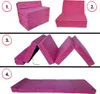Poltrona materasso pieghevole con poggiatesta 195x70x10 cm Anteprima dell’immagine prodotto 6