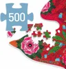 DJECO Puzzle de contornos, pájaro, 500 piezas Vista previa de la imagen del producto 3