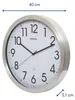 MAUL Wanduhr MAULmove Ø 40 x 5.1 cm funkgesteuert Aluminium Produktbild-Vorschau 9