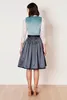Dirndl Dena 60cm Länge blau 44 Produktbild-Vorschau 11