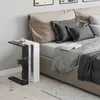 DECORTIE Muju Nowoczesny stolik boczny w kształcie litery C Podgląd zdjęcia produktu 1