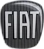 Fiat 3D Aufkleber Ersatz Logo Schwarz für Grande Punto Produktbild-Vorschau 1