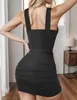 Solidchoice – Elegantes Cocktailkleid mit Spaghetti-Trägern Produktbild-Vorschau 5