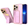 Hlle New Kickstand fr iPhone 12, mit Stnder, rosa Produktbild-Vorschau 1