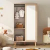 Merax Kinder-Kleiderschrank mit Schiebetüren, Produktbild-Vorschau 3