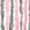 Fliegenvorhang Silbergrau und Rosa 100x230 cm Chenille Produktbild-Vorschau 5
