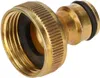 KOTARBAU® Mosiezne przylacze weza ogrodowego 1/2" i 3/4" 2 Podgląd zdjęcia produktu 6