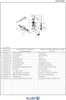 An exploded diagram of a faucet with numbered parts and a corresponding parts list. Produktbild-Vorschau
