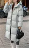 ASKSA Femme Doudoune d'hiver longue Manteau matelassé Voir les images du produit 3