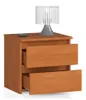 Nachttisch Kommode Wohnzimmer Schlafzimmer mit 2 Schubladen Produktbild-Vorschau 2