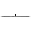 A black shower head on a white background. Náhľad obrázku produktu