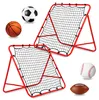 Ikodm 2er Set Fußball-Rückprallnetz mit Stahlrohrrahmen, Produktbild-Vorschau 1