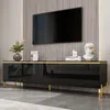 Mobile TV lucido Merax con 4 ante e gambe in metallo, Anteprima dell’immagine prodotto 8