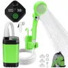 Tragbare Campingdusche Akku mit Pumpe, Camping Dusche Produktbild-Vorschau 1