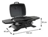 Gasgrill mit einem Brenner, 102 cm, schwarz Produktbild-Vorschau 15