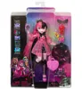 Mattel Monster High Draculaura Doll With Pink And Black Náhled obrázku produktu 15
