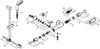 Exploded view diagram of a shower faucet assembly. Podgląd zdjęcia produktu