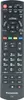 A black Panasonic TV remote control is shown from a front-facing perspective against a light gray background. Produktbild-Vorschau