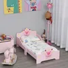 HOMCOM Lit Enfant - lit d'enfant Design Princesse Motif Voir les images du produit 2