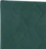 vidaXL Testiera verde scuro 160 cm velluto Anteprima dell’immagine prodotto 6