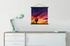 MuchoWow® Textilposter Kaktus - Himmel - Sonnenuntergang - Produktbild-Vorschau 3