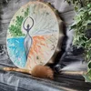 Šamanský buben, sibiřský meditační buben, pro duchovní Náhled obrázku produktu 4