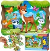 CASTORLAND Puzzle 30 dielikov Jeleň a priatelia - Lesné Náhľad obrázku produktu 3