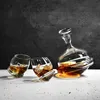 KROSNO Roly-Poly Whisky Karaffe 750 ml mit Stopper – Produktbild-Vorschau 7