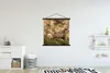 MuchoWow® Textilposter Leopard - Wald - Tier 90x90 cm mit Produktbild-Vorschau 2