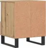 vidaXL Nachtkastje Artisan-Eik, 40x35x50 cm, houtvezel Productafbeelding-voorbeeld 2