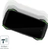 A rugged smartphone with a black body and green accents, shown at an angle with a ghosted image behind it to suggest movement or impact. Náhled obrázku produktu
