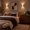 SSC-LUXon TUANI 2er Set Wandlampe Innen weiß gold - moderne Produktbild-Vorschau 6
