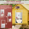 Jopassy 7,8W Automatická dvířka pro kuřata, 30*30cm dvířka Náhled obrázku produktu 3