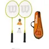 Wilson Junior Badminton Kit Orange/Yellow L3 Badminton-Set Produktbild-Vorschau 6
