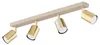 KAR-LIGHTING Spotbalken 4‑flammig Gold, Metall – Produktbild-Vorschau 6