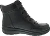 A side view of a black leather boot. Anteprima dell’immagine prodotto